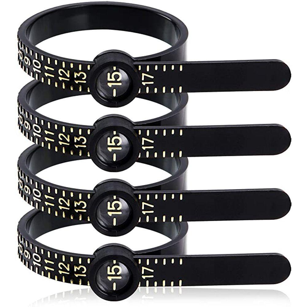 Dụng Cụ Đo Kích Thước Nhẫn Màu Đen 1-17 Tiện Dụng