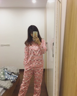 Bộ đồ ngủ pijama kute