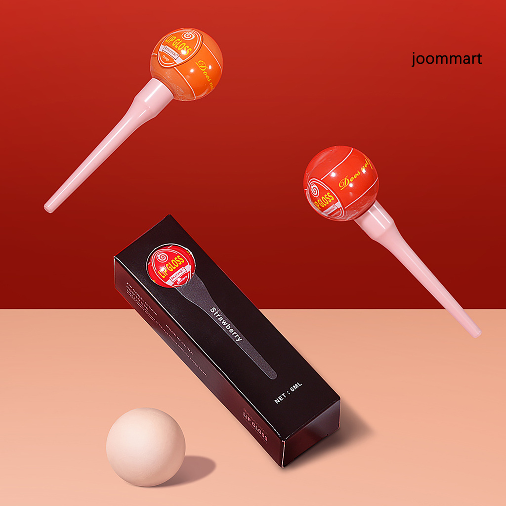 Son Môi Chống Thấm Nước Chống Dính Thiết Kế Hình Cây Kẹo Mút