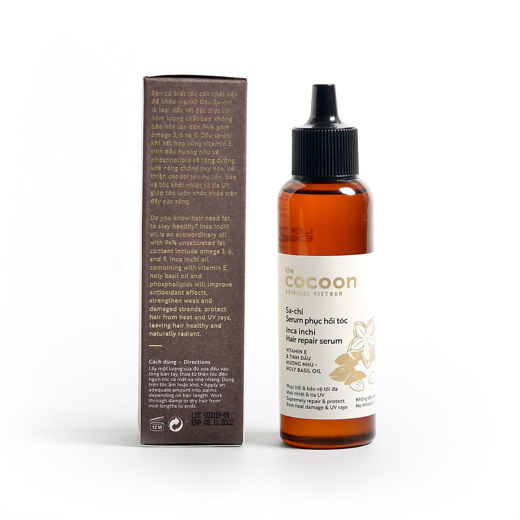 Serum Sachi phục hồi tóc Cocoon (70ml)