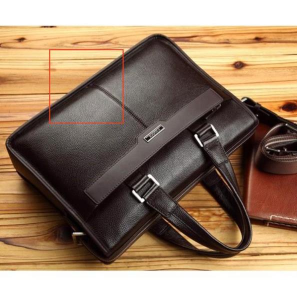 Chính Hãng cặp da cao cấp Cặp da thật -Cặp văn phòng P.KUONE -Da Thật cực đẹp (Bảo hành 3 năm- kèm ảnh thật) | BigBuy360 - bigbuy360.vn