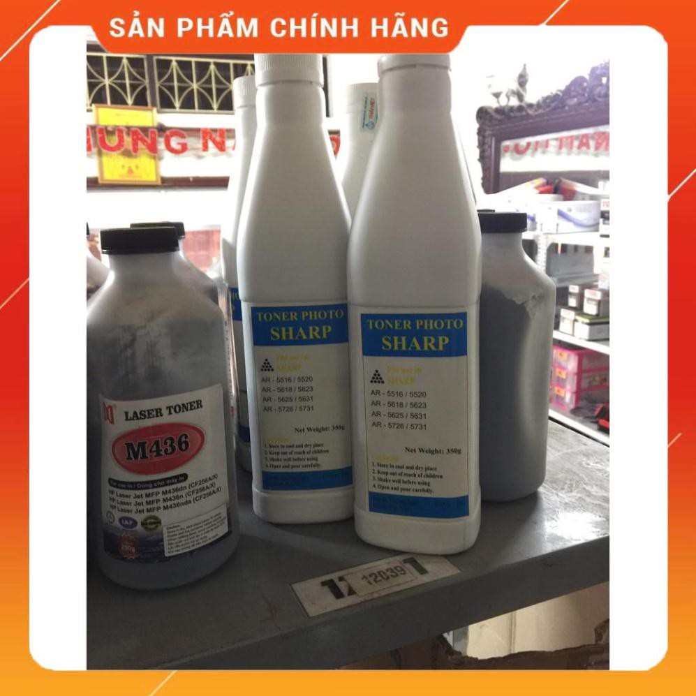 Mực đổ cho máy photo  AR 5516/5520/5618/5623/5625/5631/5726/5731 trọng lượng 350g