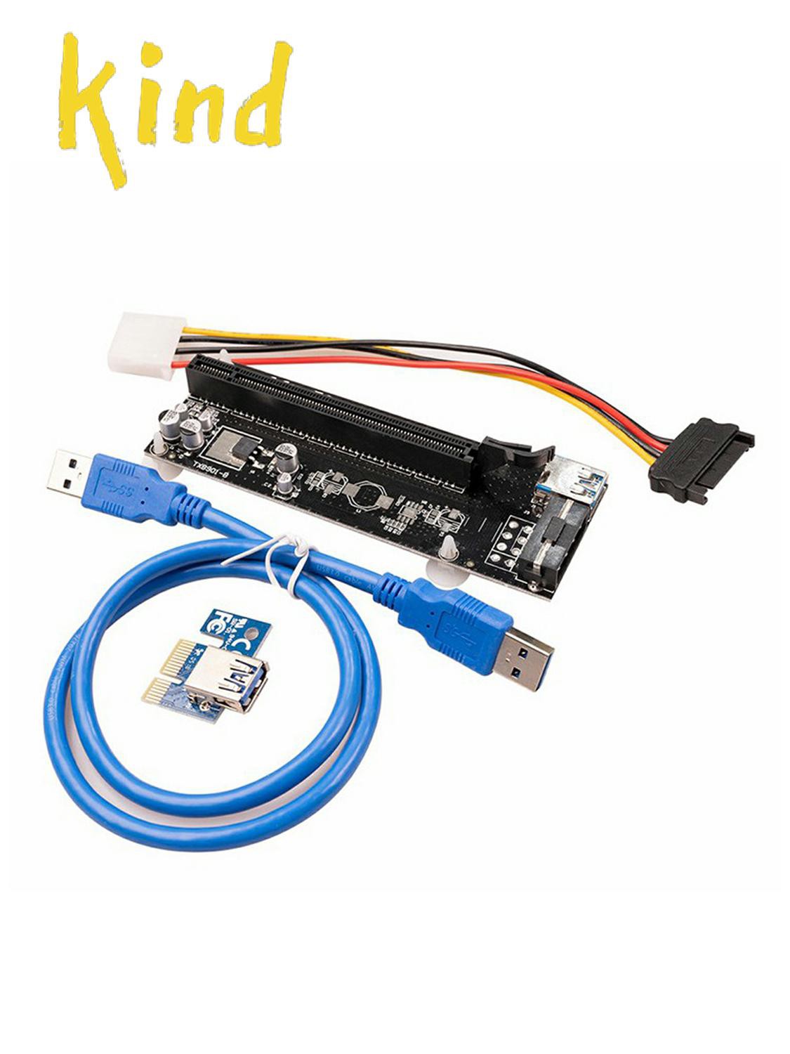 Dây Cáp Card Đồ Họa Mở Rộng 4pin Pcie 1x Sang 16x | BigBuy360 - bigbuy360.vn