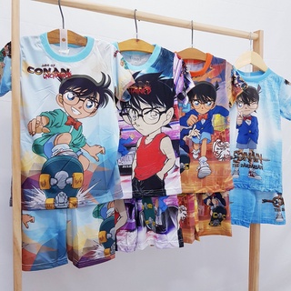 Bộ thun conan bé trai cá tính