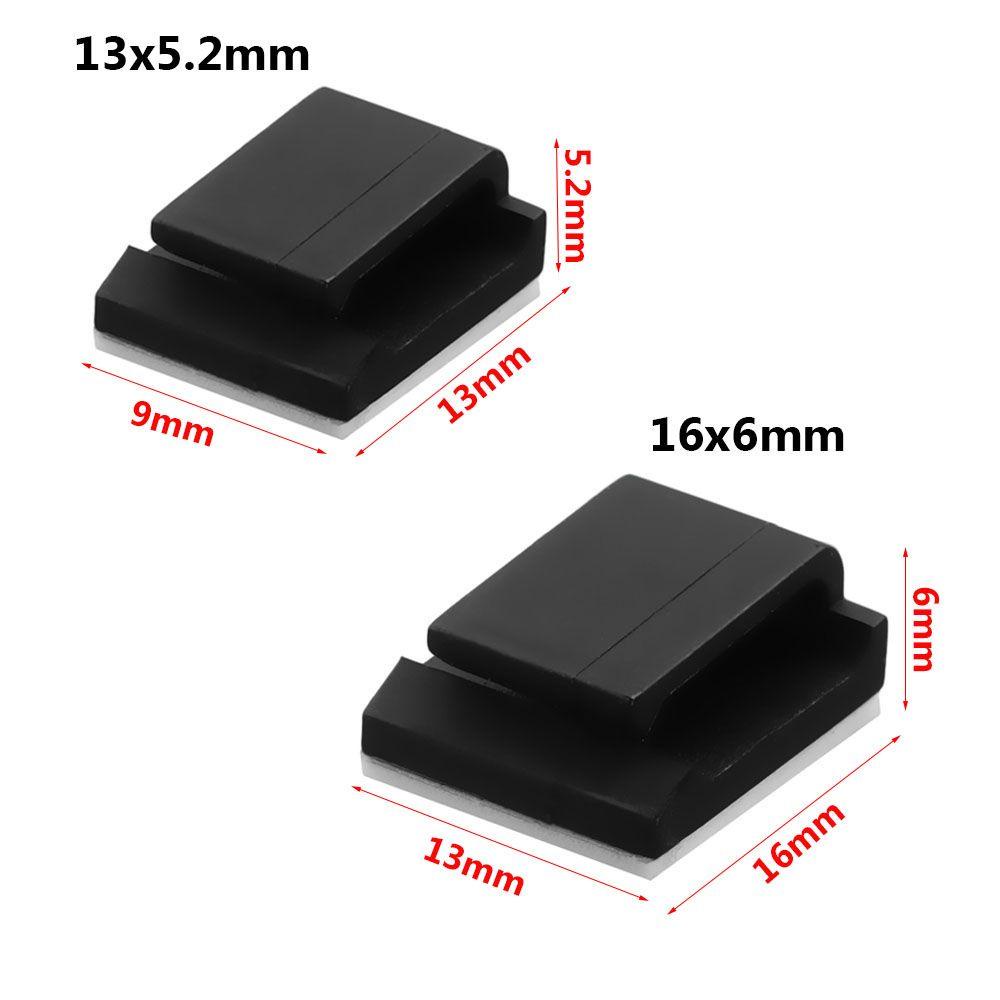 KUNHEV Set 10 Kẹp Cố Định Dây Điện Để Bàn Tiện Lợi|Kẹp Giữ Dây Cáp Gọn Gàng Tiện Lợi