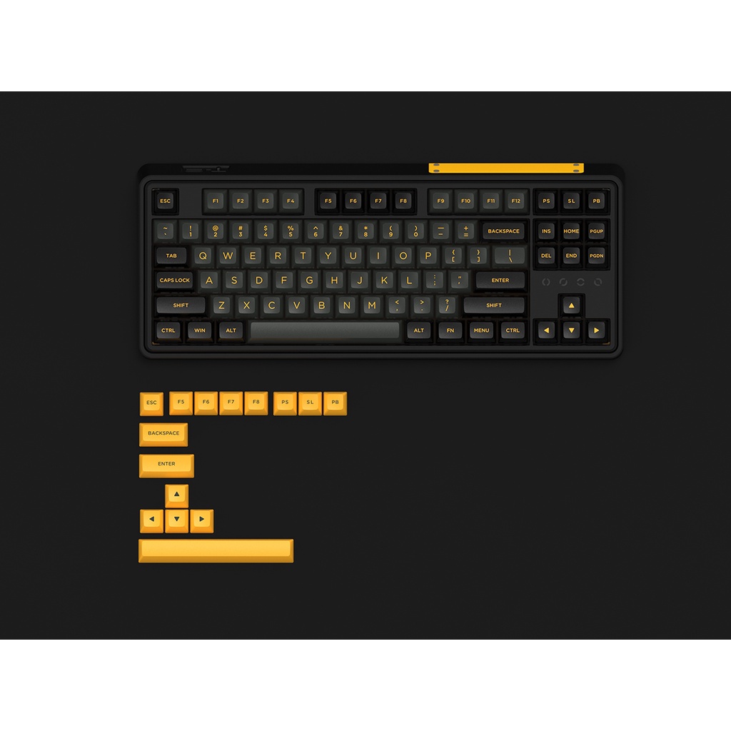 Bàn phím cơ FL-Esports CMK87 SAM 3 modes Kailh Box switch - EA Gear