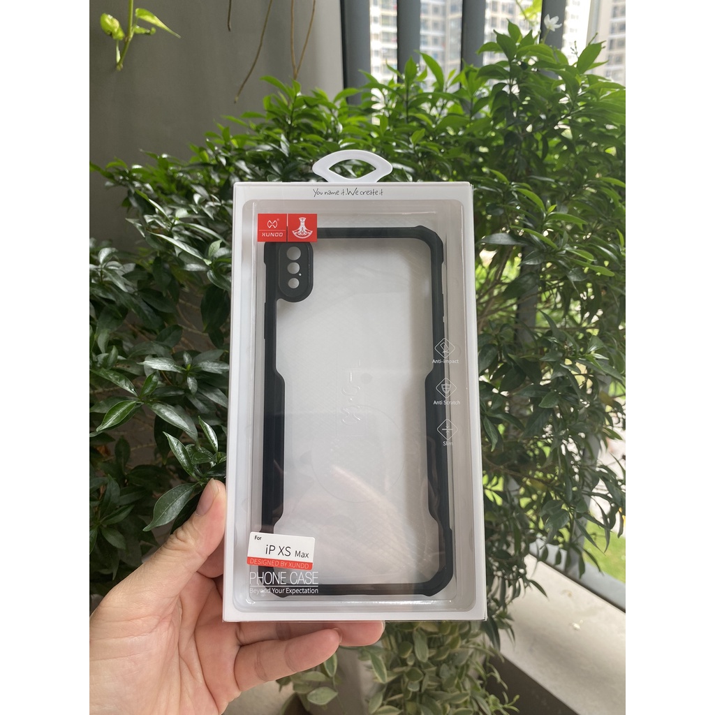 Ôp thể thao xundd iphone X/ XS/ XR/ XSM/ - Màu đen Kiểu Dáng thể thao, chống sốc.