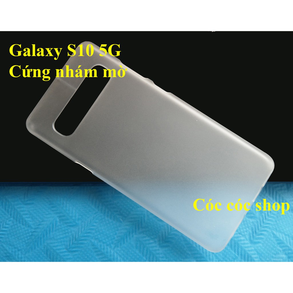 Ốp lưng Samsung Galaxy S10/ S10 plus/ S10 5G/ S10E/ S10 Lite nhựa CỨNG TRONG SUỐT/ CỨNG NHÁM MỜ