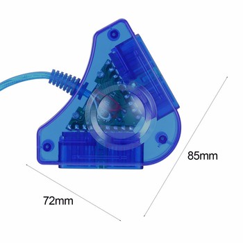 Dây Cáp Chuyển Đổi USB Điều Khiển Trò Chơi Với CD Driver 2.0 Cho PS2 PC PS3 Ce,rohs ABS