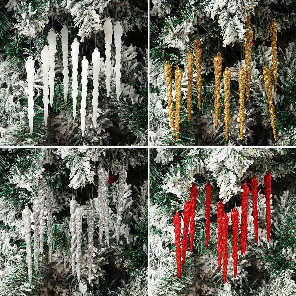 LONTIME Set 12 Phụ Kiện Treo Trang Trí Giáng Sinh Năm Mới