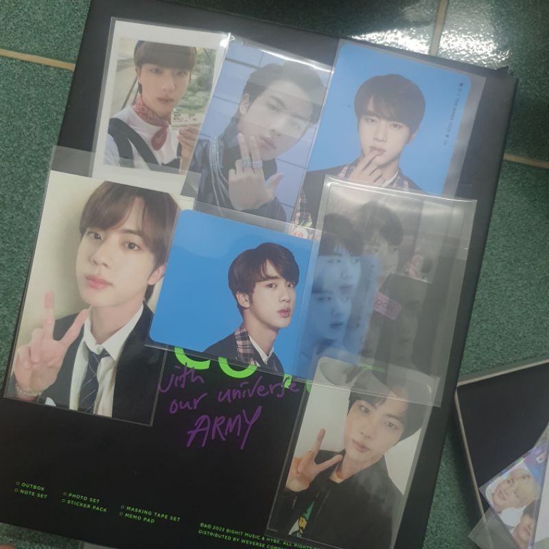 [BTS chính hãng] Lẻ thẻ ảnh card Jin