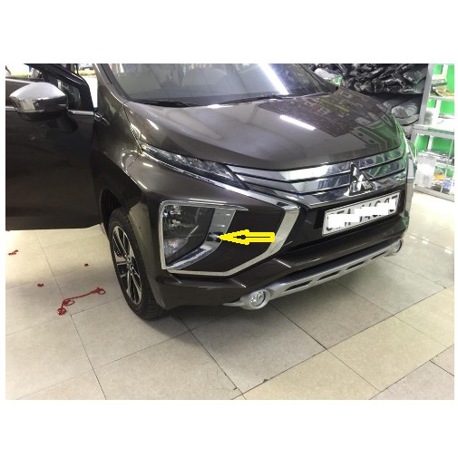 ỐP VIỀN ĐÈN PHA, ĐÈN HẬU THEO XE MITSUBISHI XPANDER 2018 2019 2020 2021 ( bản cross ko vừa 0