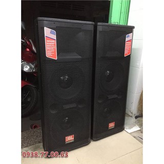 Cặp loa JBL 4 bass 3 tấc thùng sơn chơi nhạc sóng