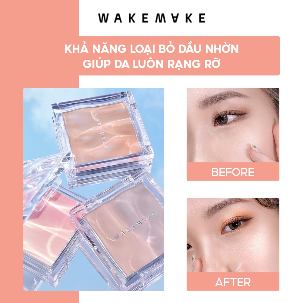 Bảng Phấn Bắt Sáng Wakemake Mix Blurring Volume Highlighter 9.5g