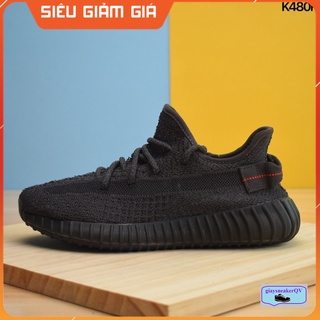 Giày thể thao sneaker YZ 350 V2 Black Reflective full đen siêu đẹp, giày yeezy cá tính dành cho nam nữ
