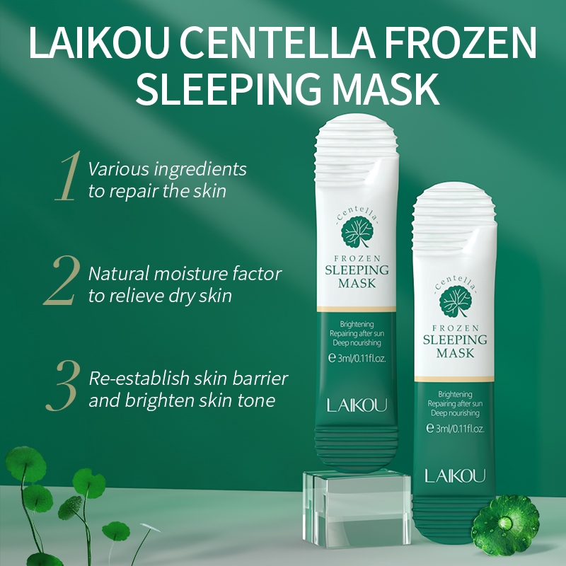 Set 20 mặt nạ ngủ LAIKOU Centella 3ml