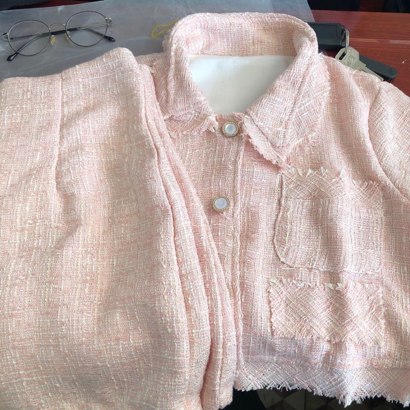 SET BỐ CROPTOP x CHÂN VÁY hình thật