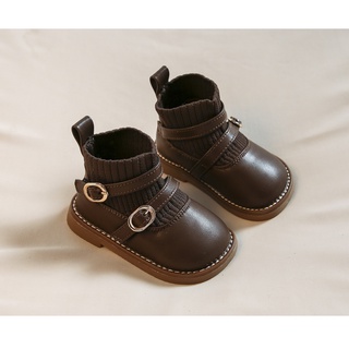 giày boot bốt cao cổ nữ giày bốt bé gái