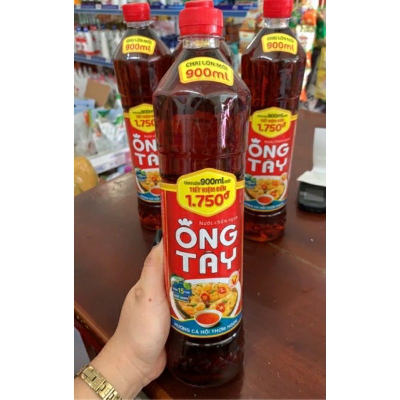 Nước Mắm Chấm Ông Tây Chai Lớn 900ml