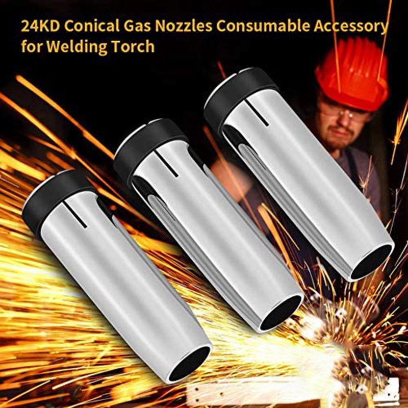 Set 10 Đầu Phun Khí Gas 24KD Kèm 10 Đầu Phun Cho Máy Hàn MIG / MAG