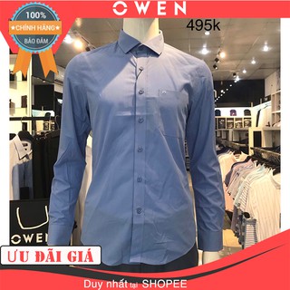 (OWEN GIẢM GIÁ ) - Áo sơ mi dài tay Owen chính hãng - AR67119D