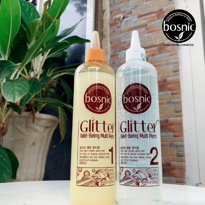 [Dành cho salon chuyên nghiệp] Thuốc Uốn Đa Năng Keratin Ngọc Trai BOSNIC 400ML