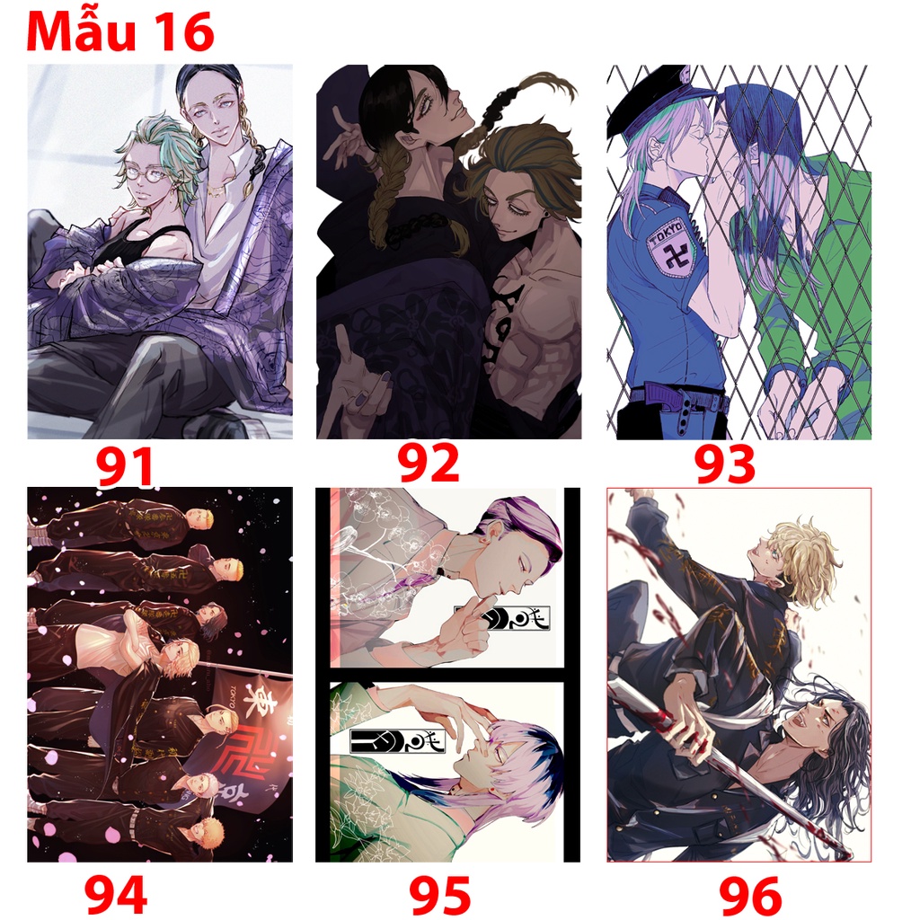 Poster/ tranh dán tường, áp phích anime Tokyo Revengers