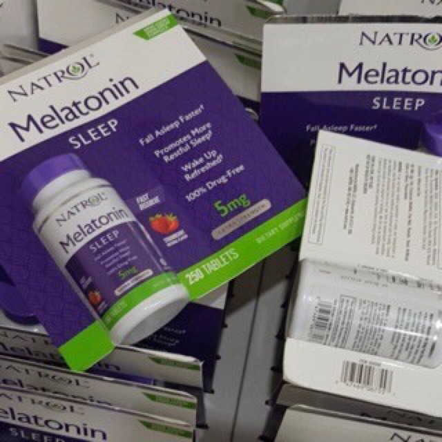 Natrol Melatonin Sleep 5mg giúp ngủ ngon sâu giấc hơn