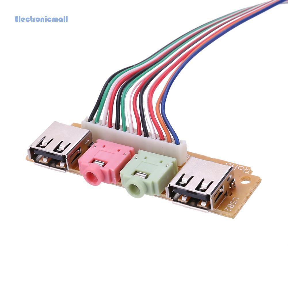 Cáp tai nghe mic âm thanh USB cổng USB 2.0 cho máy tính