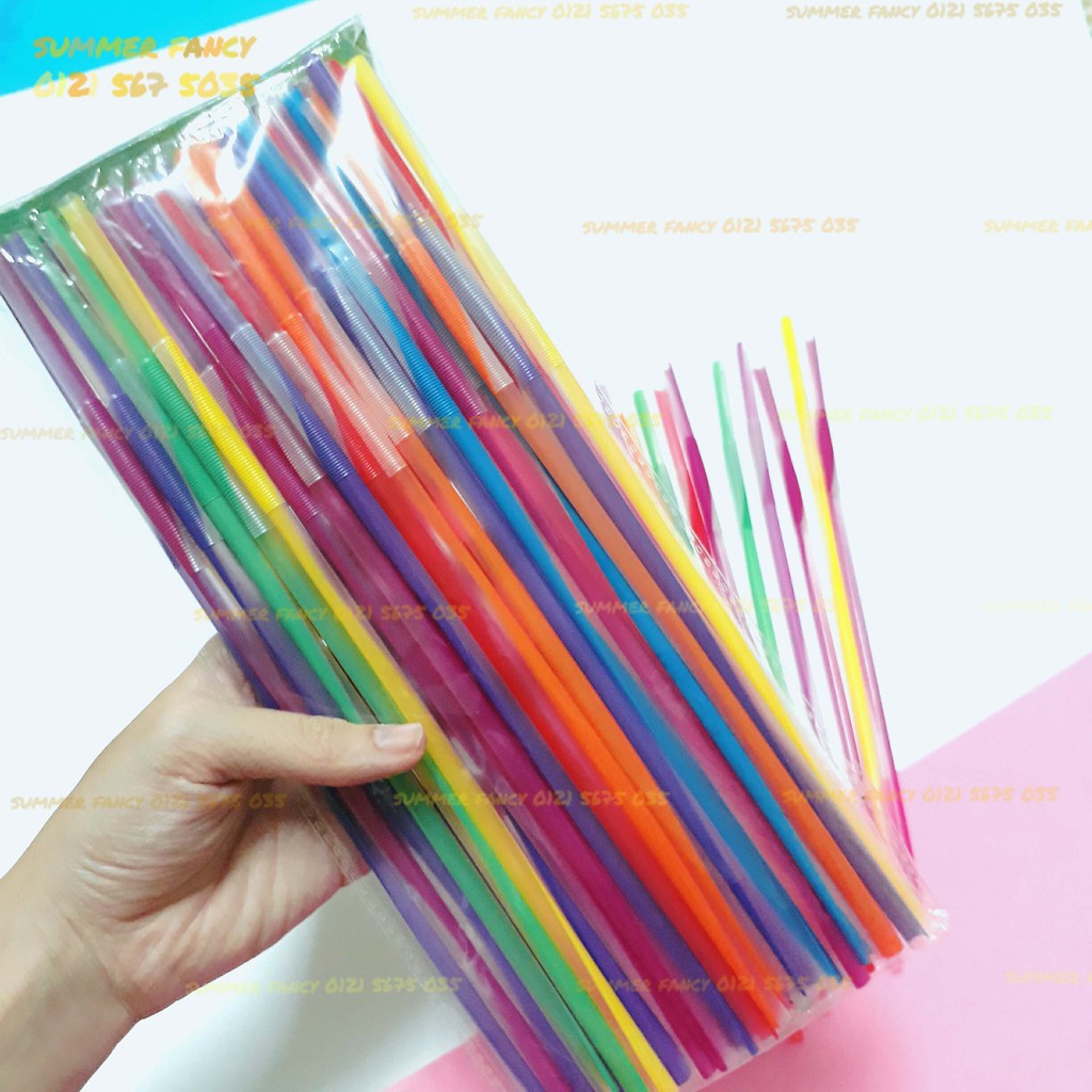 [Sỉ] Ống hút Nghệ thuật xoắn_50 ống/bịch | BigBuy360 - bigbuy360.vn