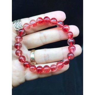 VÒNG TAY ƯU LINH ĐỎ 8LY