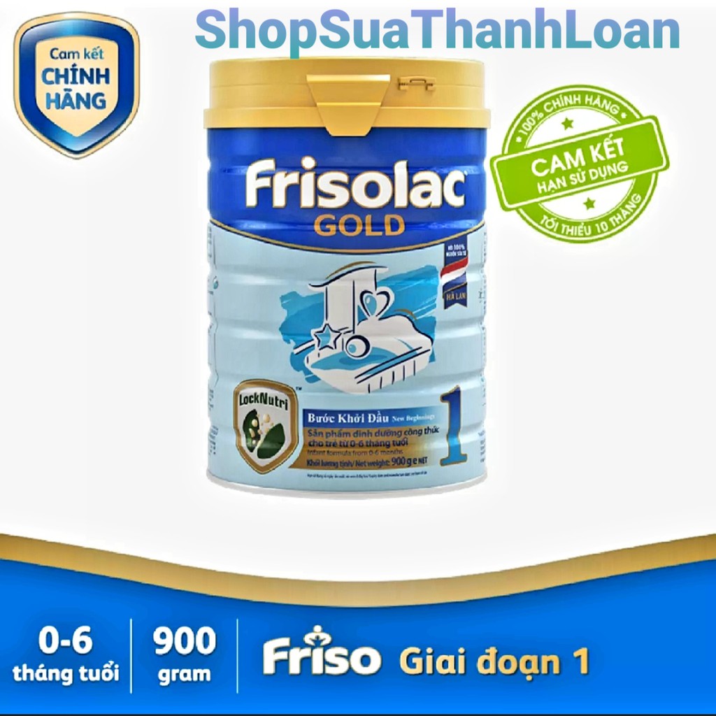 [HSD T6-2022] Sữa Bột Frisolac Gold 1 900g