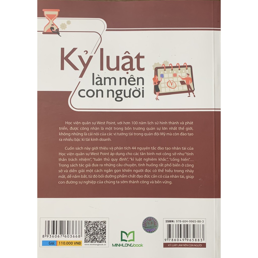 Sách - Kỉ Luật Làm Nên Con Người - Con Đường Thành Công Từ Học Viện Quân Sự West Poit | BigBuy360 - bigbuy360.vn