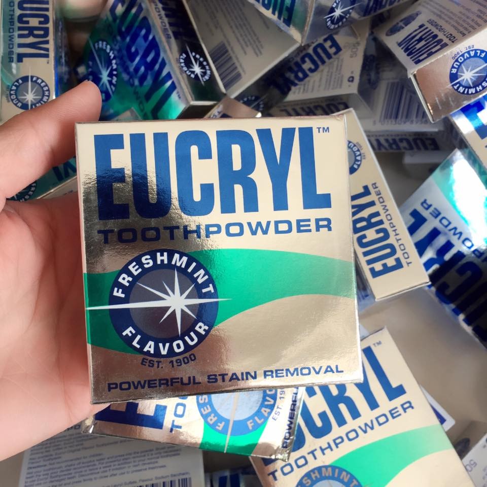 Bột tẩy trắng răng Eucryl