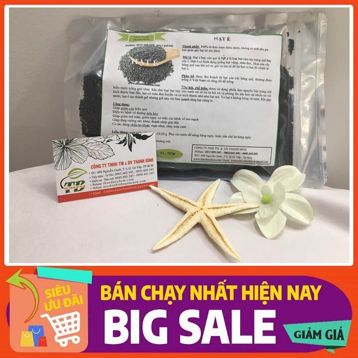 Hạt É 100gr - Loại Đặc Biệt [100% Tự Nhiên]