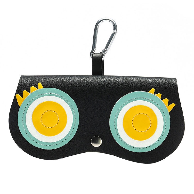 1 Túi Đựng Kính Mát Di Động Hình Hoa Hướng Dương Phong Cách Hàn Quốc Cho Nam Nữ