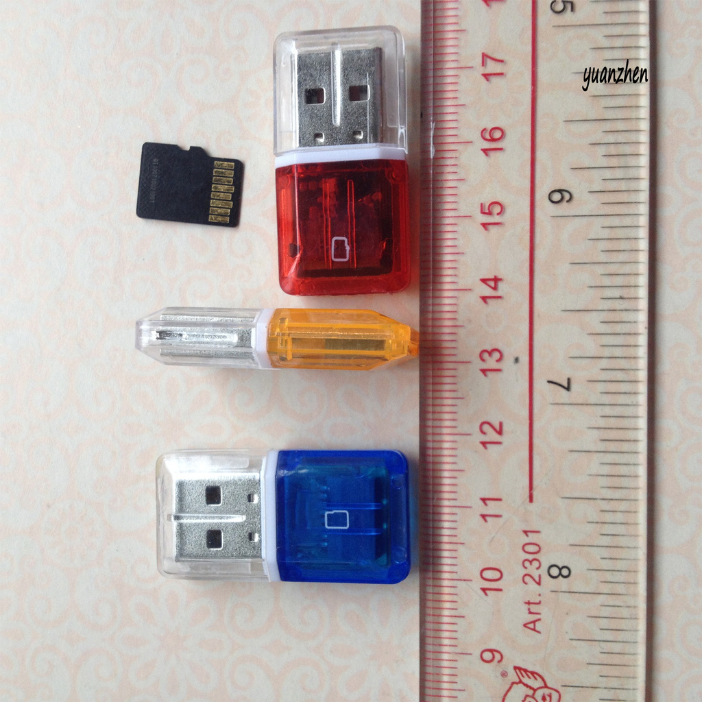 Đầu Đọc Thẻ Nhớ Tf Trong Suốt Cổng Usb 2.0 | BigBuy360 - bigbuy360.vn