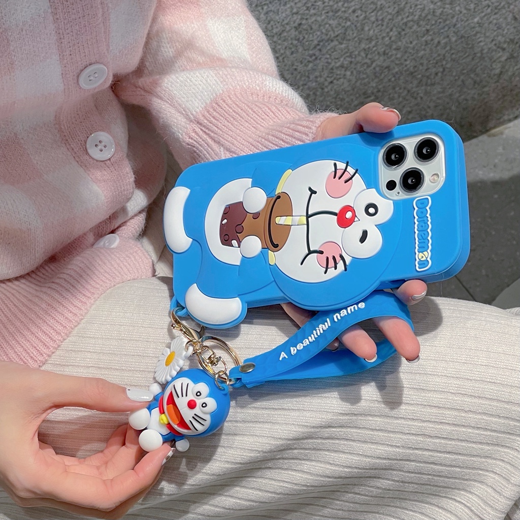 Ốp Điện Thoại Silicon Mềm In Hình doraemon Cho iphone 7 / 7 plus / x / xs max / x / 8 / 11 pro max / 12 pro / 12 pro max 13 pro max