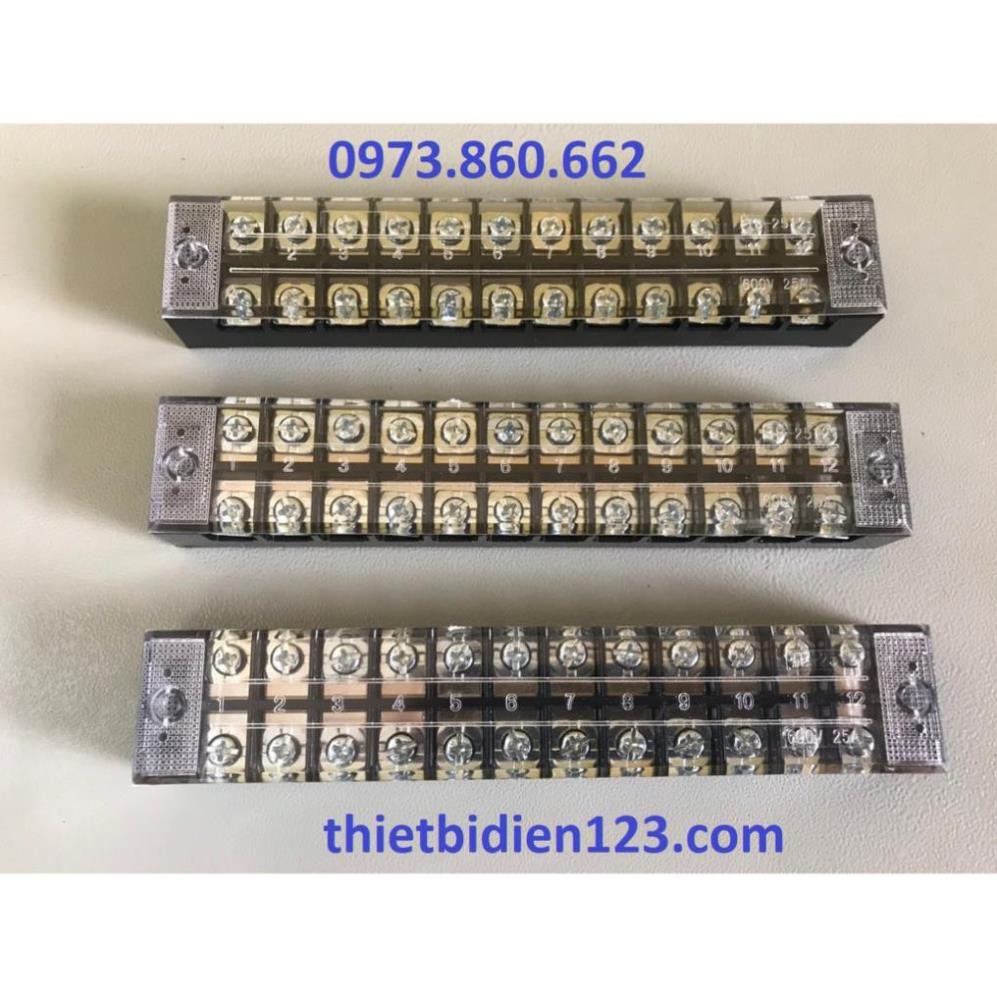 Cầu đấu 15A 25A loại tốt -TBĐ -Thiết bị điện giá tốt