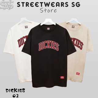Áo Thun Dickies Logo Đỏ form rộng - T-Shirt Dickies cao cấp-DK02-Streetwears SG