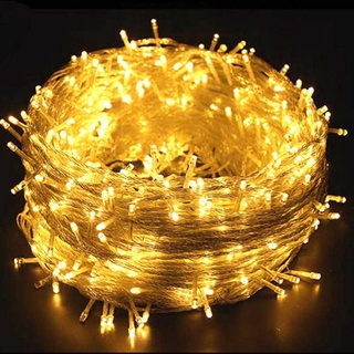 Dây led trang trí ngoài trời chống nước, dây led cuốn cây dài 100m
