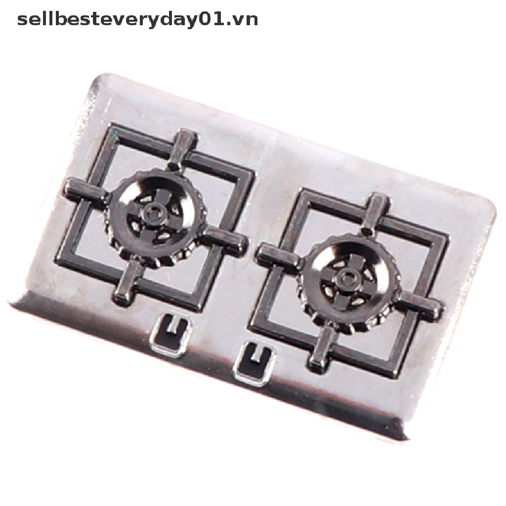 1 Bộ Bếp Ga Đồ Chơi Búp Bê Cỡ 1 / 12