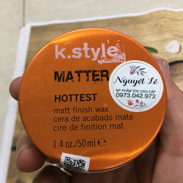 Sáp mờ tạo kiểu cứng Lakme K.style Matter Hottest Matt Finish Wax 50ml