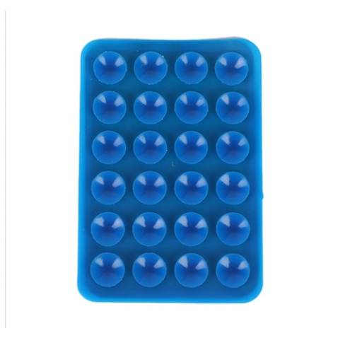 Set 5 Miếng Dán Hai Mặt Giữ Điện Thoại Bằng Cao Su Silicone 3M Có Giác Hút Dành Cho Xe Hơi