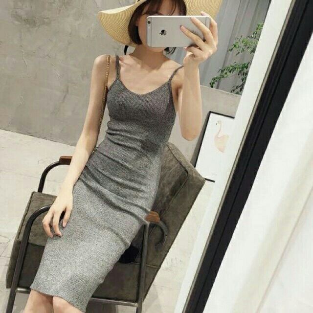 Váy body hai dây (ảnh thật)