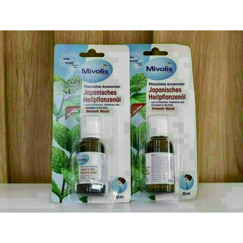tinh dầu bạc hà đức
