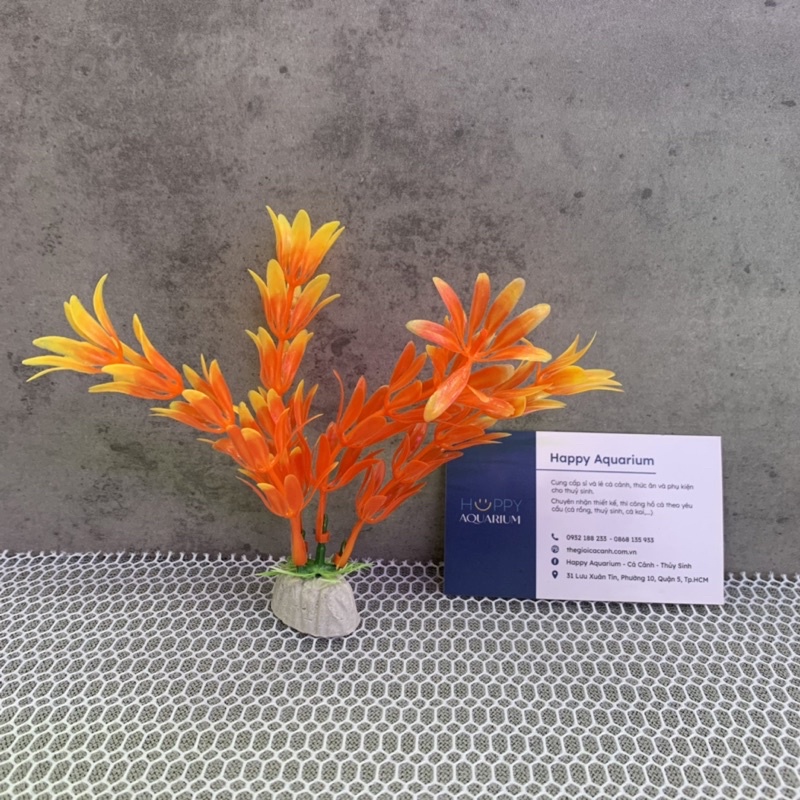 Cây rong nhựa trang trí bể cá 5k/cây