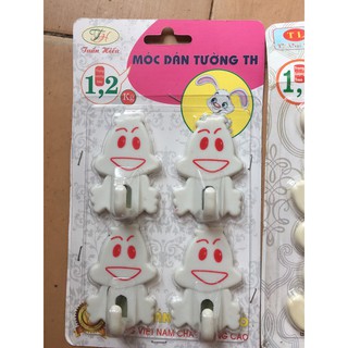 Móc dính tường - móc dán tường hình thú