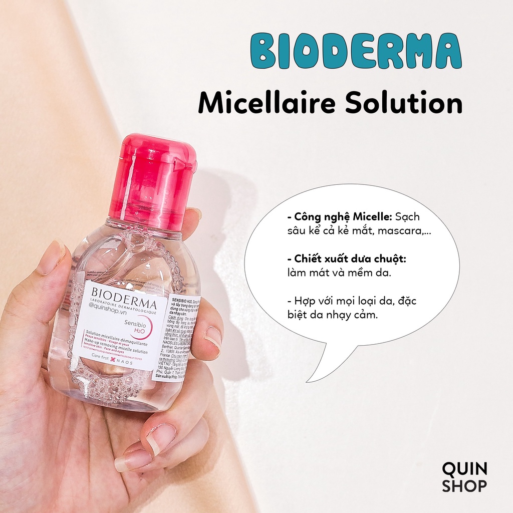 Nước Tẩy Trang Bioderma Micellaire Solution