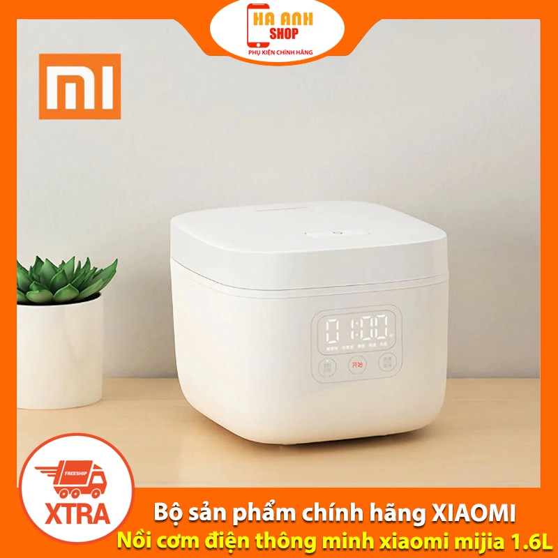 [Mã ELHADEV giảm 4% đơn 300K] Nồi cơm điện thông minh XIAOMI Mijia Mini Cooker 1.6L(Tặng mã Freeship Extra toàn quốc)